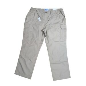 GALLS Tactical Khaki Pants Women 18x32 Beige Tac Force Security TT846 NEW